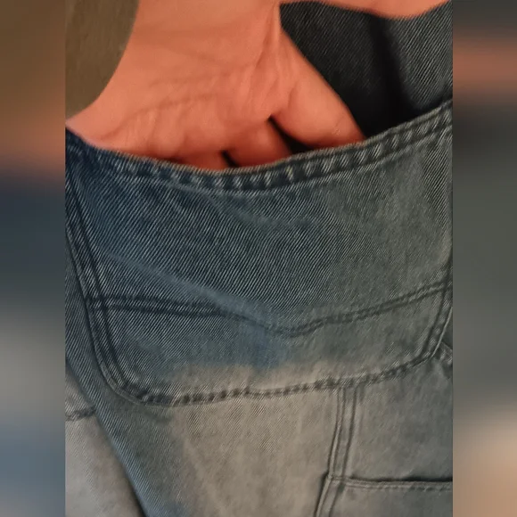 DENIM OVERALLS MEDIUM WASH SIZE 3X - Picture 13 of 14